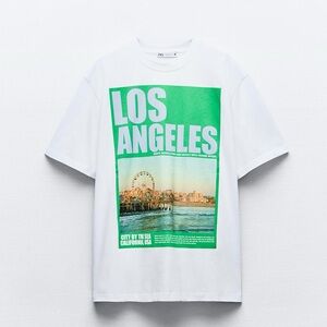 Zara Los Angeles/Santa Monica Tee Shirt